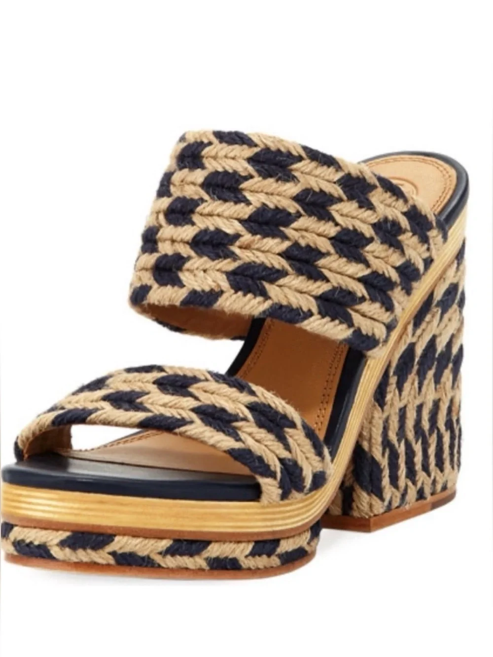 Tory Burch Lola Jute Woven Wedge Sandal